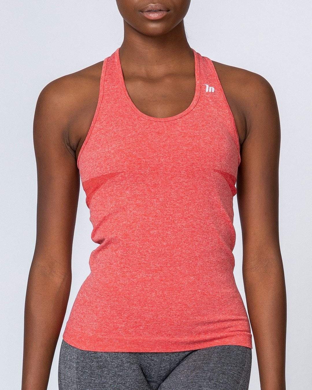 musclenation Comfort Seamless Tank - Poppy Marl