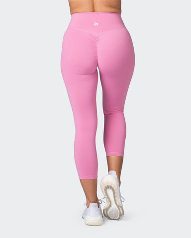 Breakpoint Scrunch Bike Shorts - Candy Pink - Muscle Nation