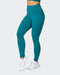 musclenation Scrunch Full Length Leggings - Teal