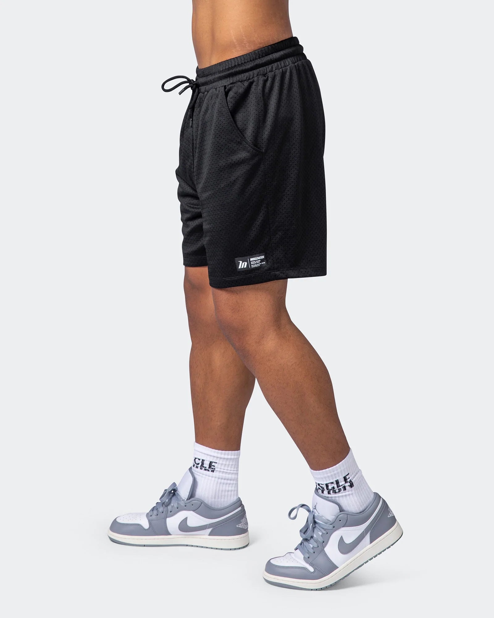 musclenation Shorts Lay Up Shorts - Black