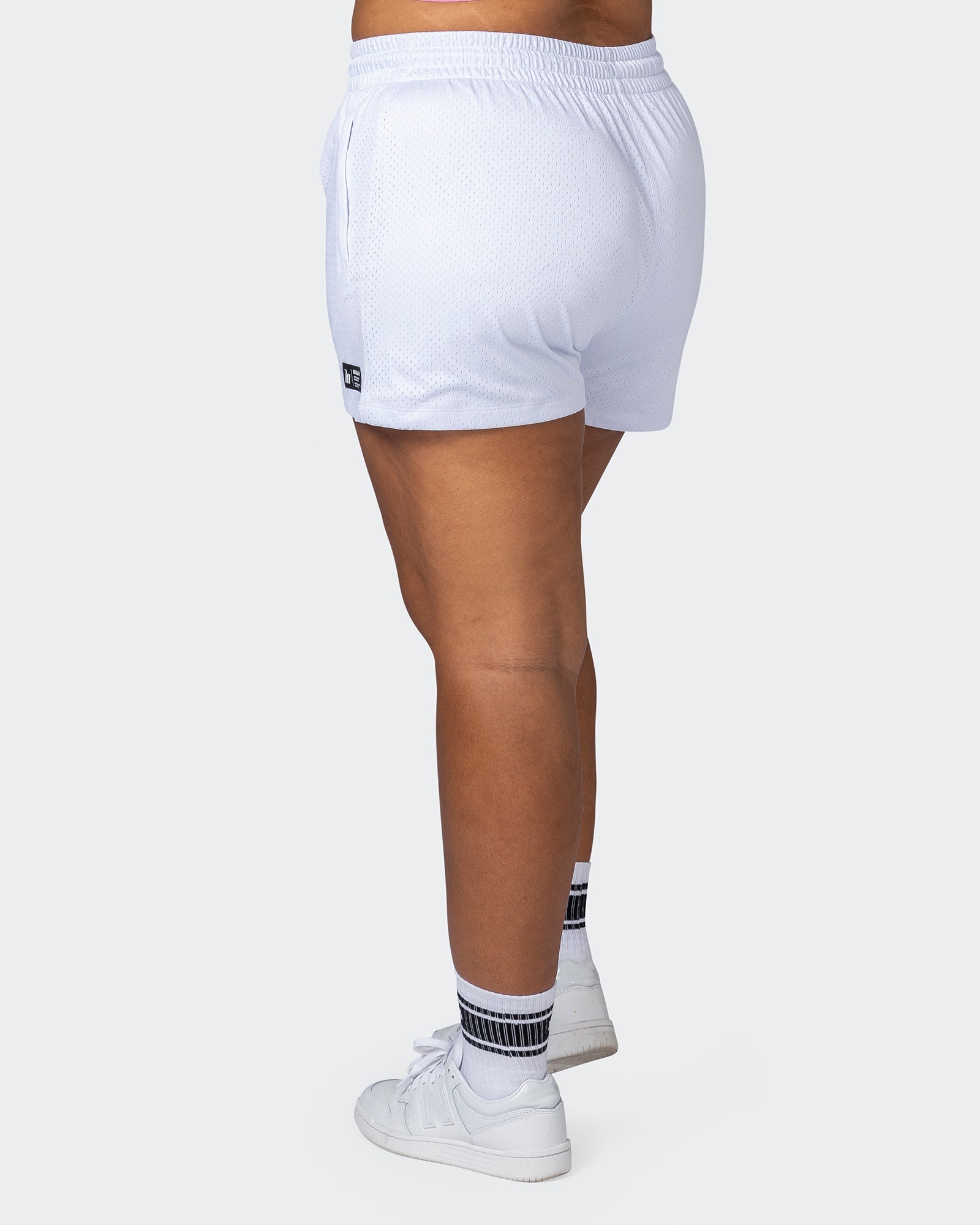 Limitless Mesh Shorts - White