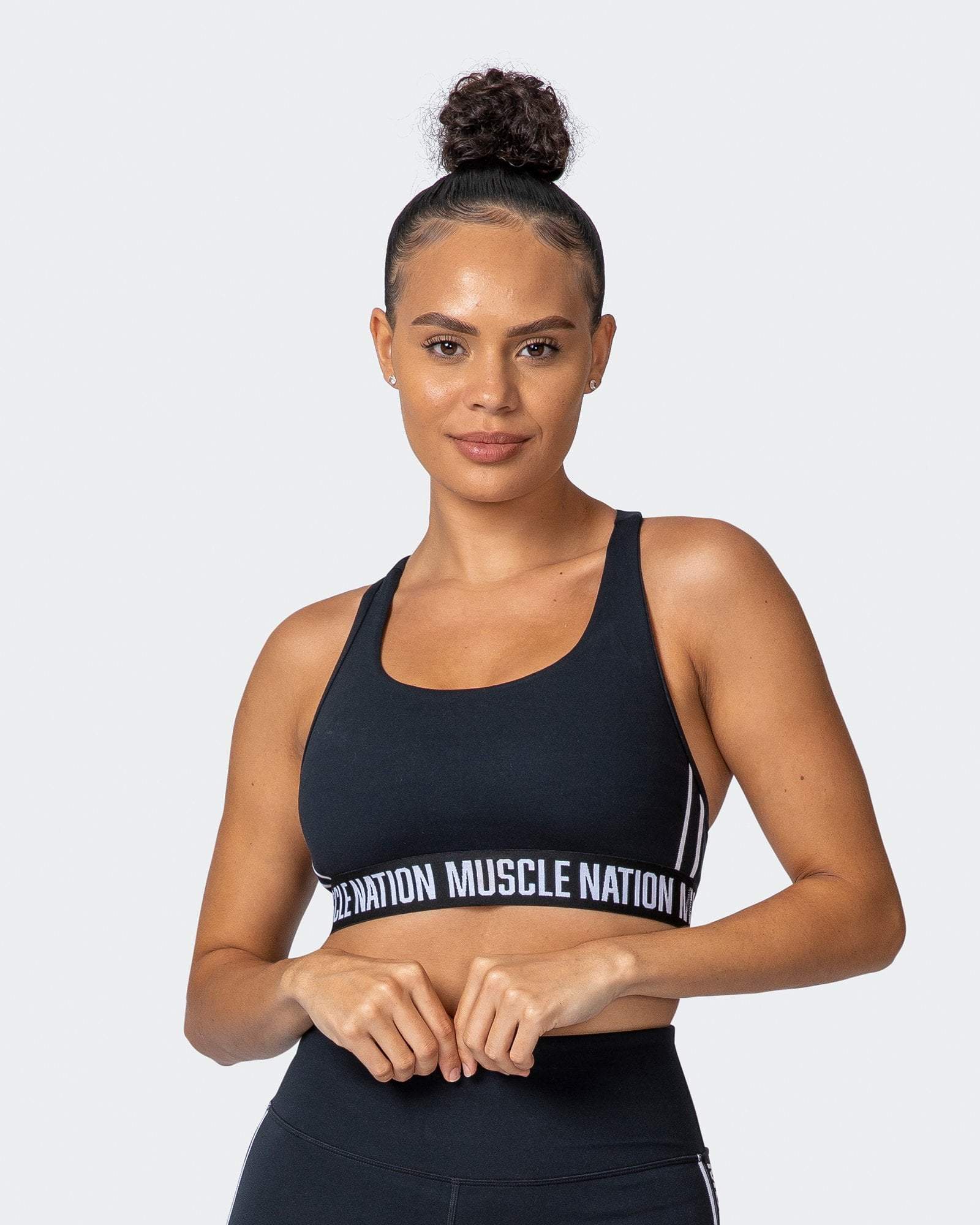 musclenation Sports Bra VITAL BRA Black