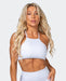 musclenation Sports Bras HBxMN Enticing Bralette - White Grey Marl