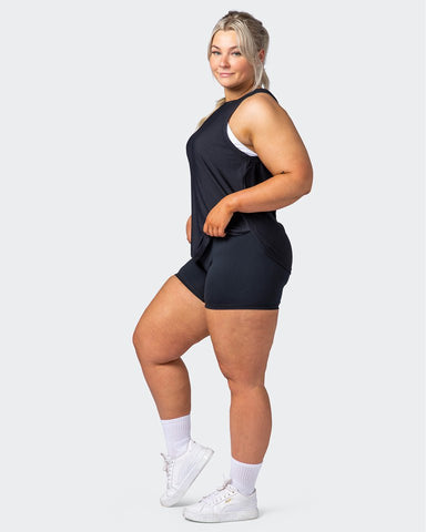 La Isla Women Soft Stretch Gym Fitness Workout Tie Back Tank Top