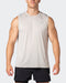 musclenation Tank Tops New Heights Running Tank - Bone