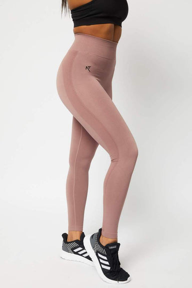Ryderwear, Honeycomb Scrunch Seamless Leggings - Taupe