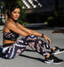 Geo Leopard Print Sports Bra - Be Activewear