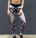 Geo Reflect Leopard Tights - Be Activewear