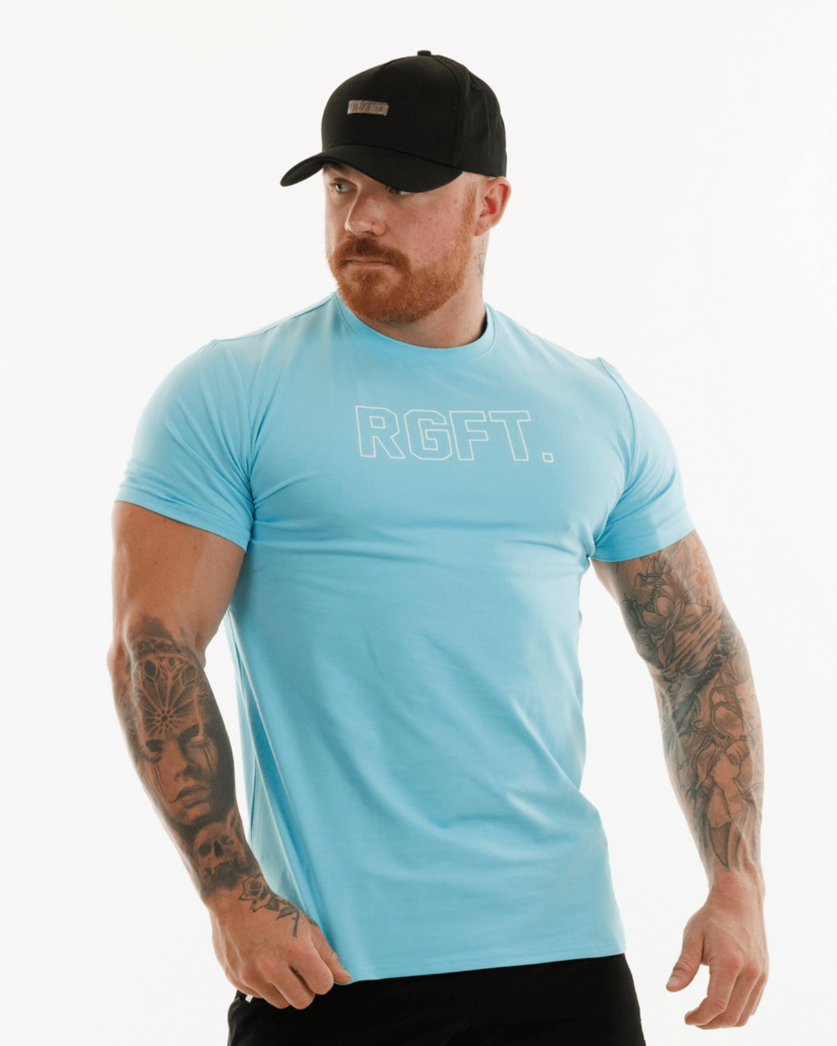 RigFit T-Shirts S'22 Short Sleeve Hollow T-shirt - Light Blue