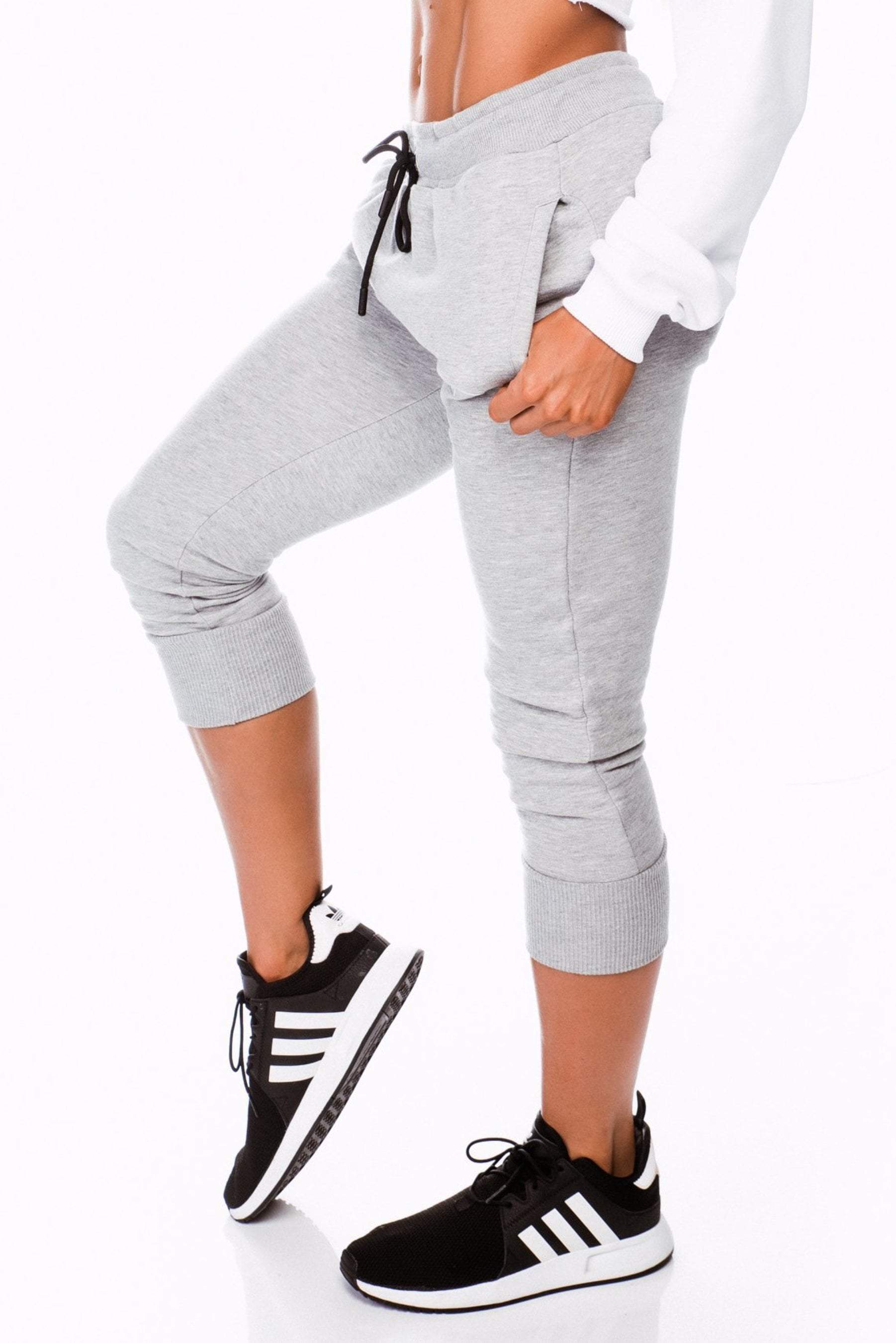 BALLER TRACKIES - GREY - Be Activewear