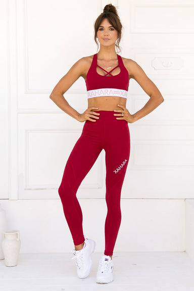 NC Seamless Scrunch Leggings Red Merlot – CLS Sportswear