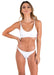 Xahara Activewear Swim KoKo Swim Crop - White